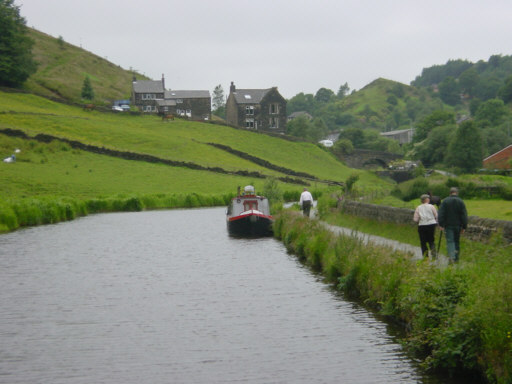 Gauxholme lower locks, Rochdale Canal