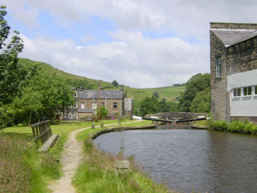 Hollins Lock, Rochdale Canal