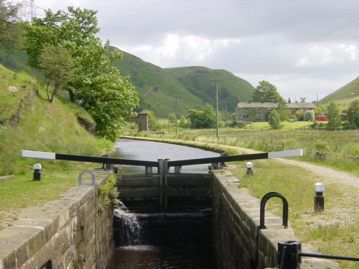 Warland Lower Lock, Rochdale Canal