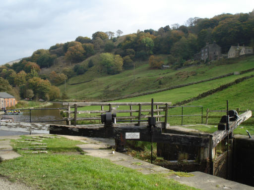 Lobb Mill Lock, Rochdale Canal