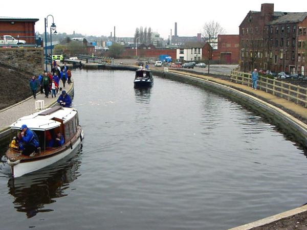East of Lock 5W, Huddersfield Narrow Canal, Stalybridge