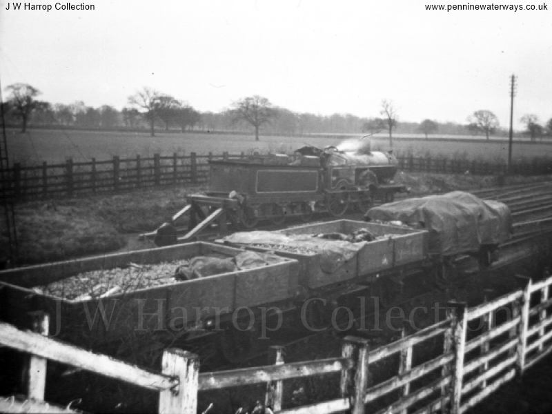 Railway Accident at Chelford - Photo courtesy of Mr J W Harrop