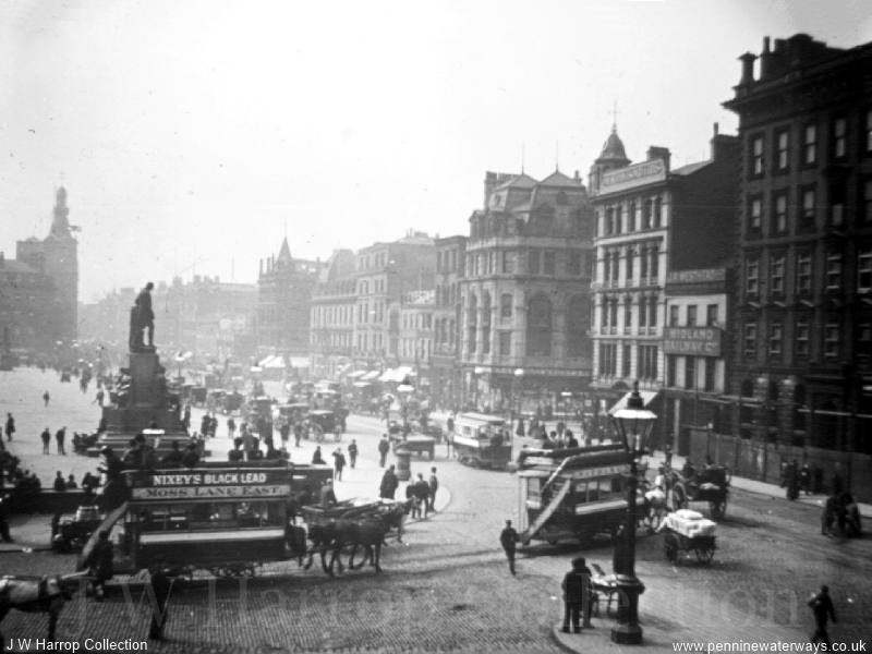 Piccadilly Manchester - Photo courtesy of Mr J W Harrop