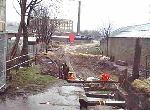 East from Lock 22E, Slaithwaite