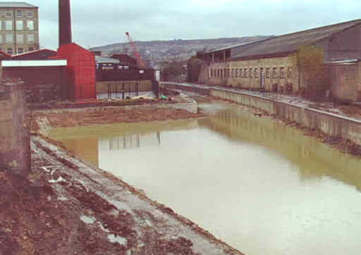 Site for winding hole, Slaithwaite