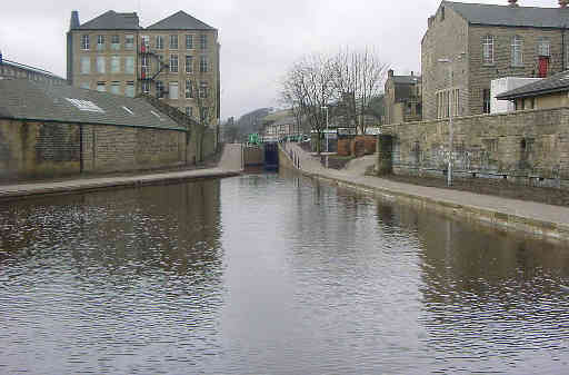 Site for winding hole, Slaithwaite