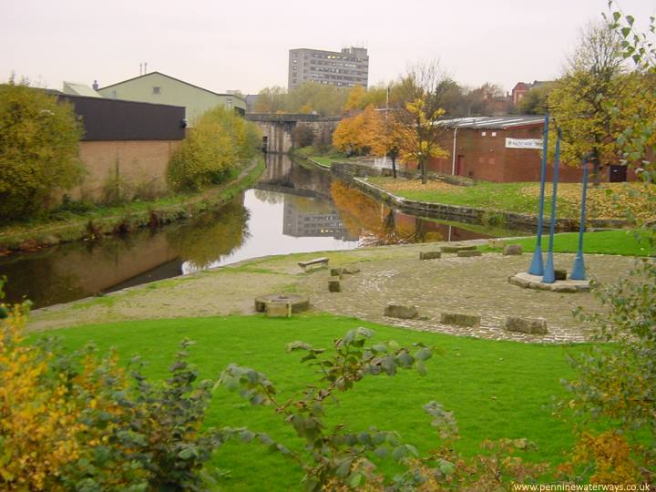 Ashton Canal from Donkey Stone Wharf