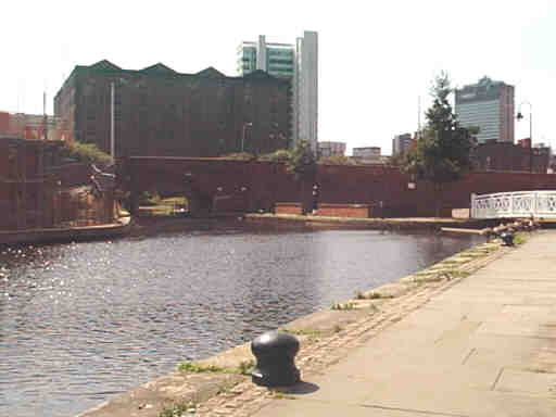 Near the start of the Ashton Canal in Manchester.