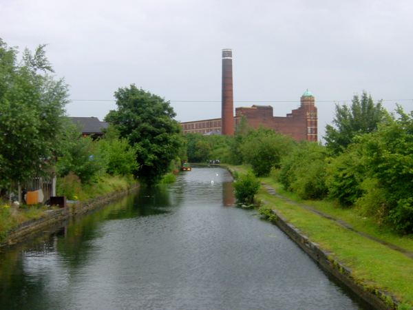 Mather Lane Mill, Leigh, Bridgewater Canal