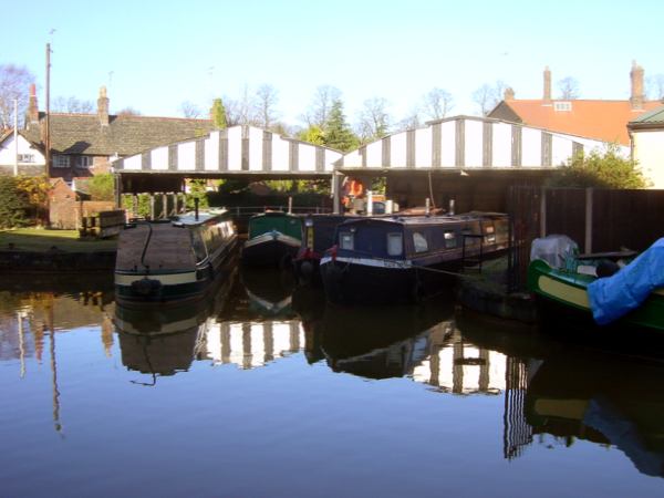 dry dock, Worsley, on the Bridgewater Canal