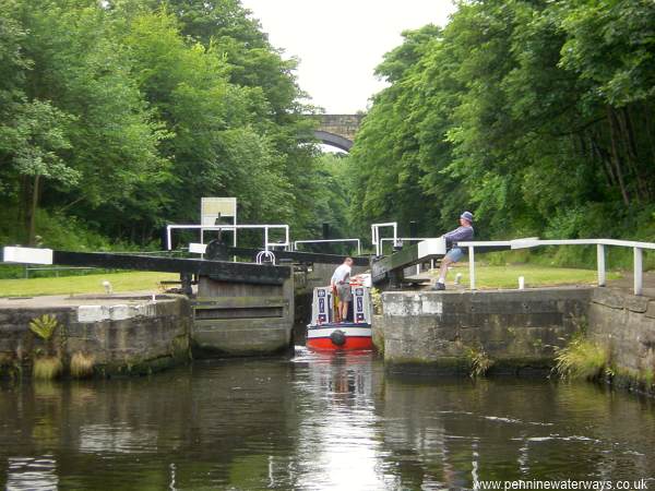 Thornhill Double Locks, Calder and Hebble Navigation