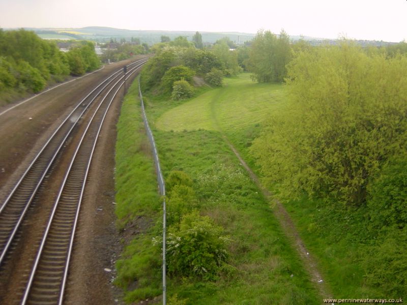 Adwick cutting, Dearne and Dove Canal