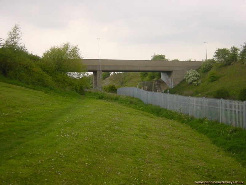 Adwick cutting, Dearne and Dove Canal