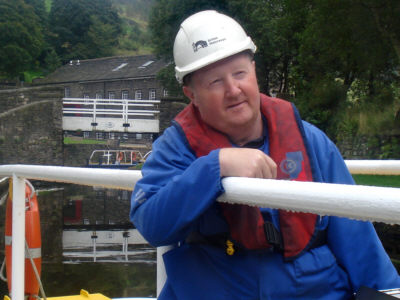 Fred Carter at Standedge Tunnel