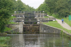 Forge Locks on the Leeds and Liverpool Canal