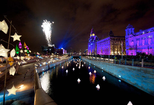 The Liverpool Canal Link at Pier Head was at the heart of the closing festival. Photo: Christian Smith Photography Ltd.