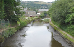 Huddersfield Narrow Canal at Mossley