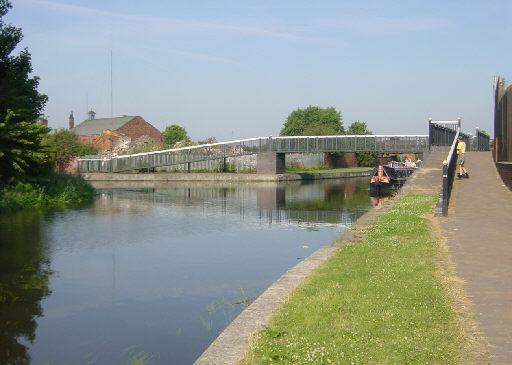 The junction with the Leigh Branch, Wigan The junction with the Leigh Branch, Wigan