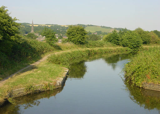 Parbold from Newburgh embankment