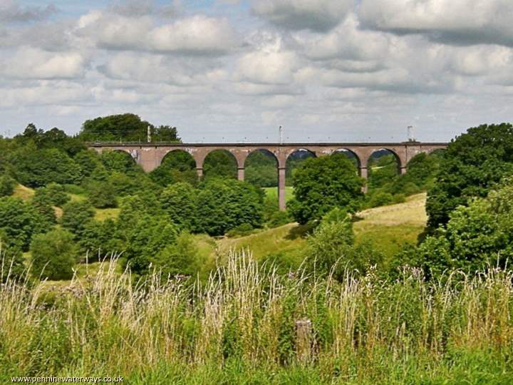 Railway Viaduct seen from Macclesfield Canal