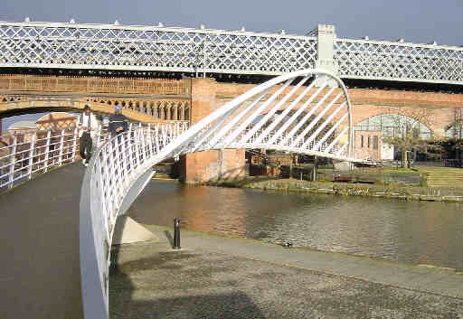 Castlefield footbridge