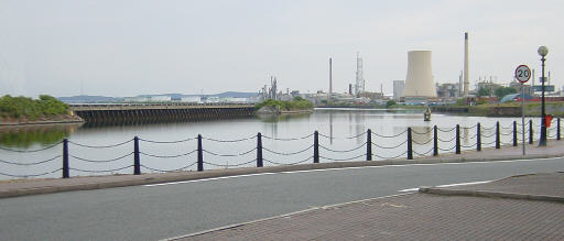 Ellesmere Port waterfront, Manchester Ship Canal