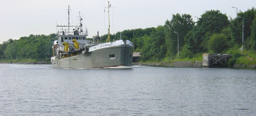 between Eastham and Ellesmere Port on the Manchester Ship Canal