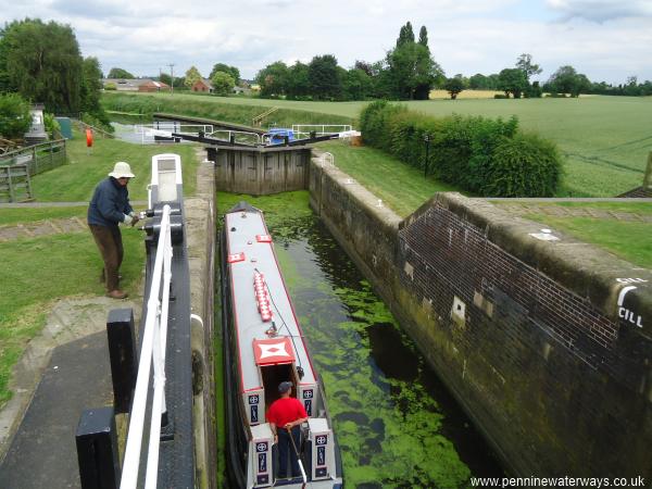 West Haddlesey Flood Lock, Selby Canal