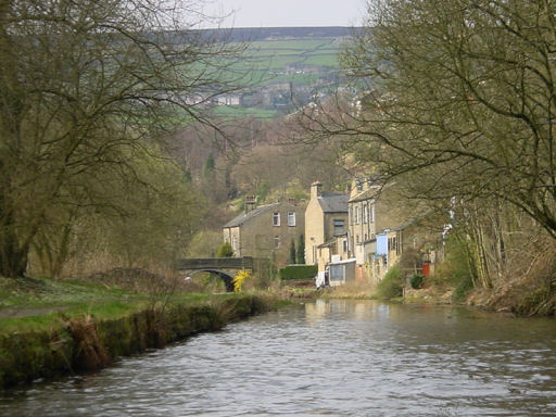 Luddenden Foot, Rochdale Canal