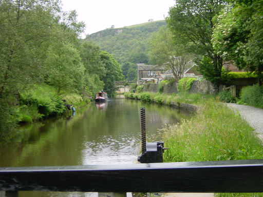 Stubbing Higher Lock, Rochdale Canal