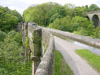 Marple Aqueduct on the Peak Forest Canal, computer desktop wallpaper